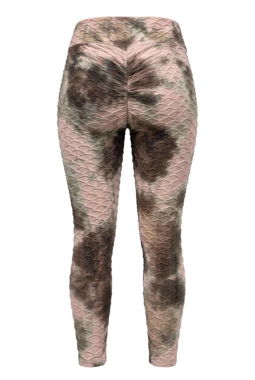 NWT No Comment High Waist Honeycomb Scrunch-butt Leggings SIZE M